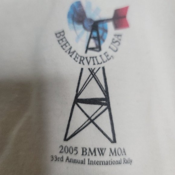 2005 BMW MOA Beemerville USA 33rd Annual International Rally White Medium LS - Picture 2 of 5